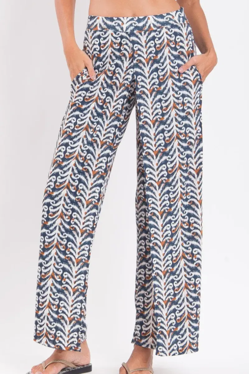 Ikat Wide Pants>Rio de Sol Fashion