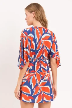 Leaves Mini Dress>Rio de Sol Fashion