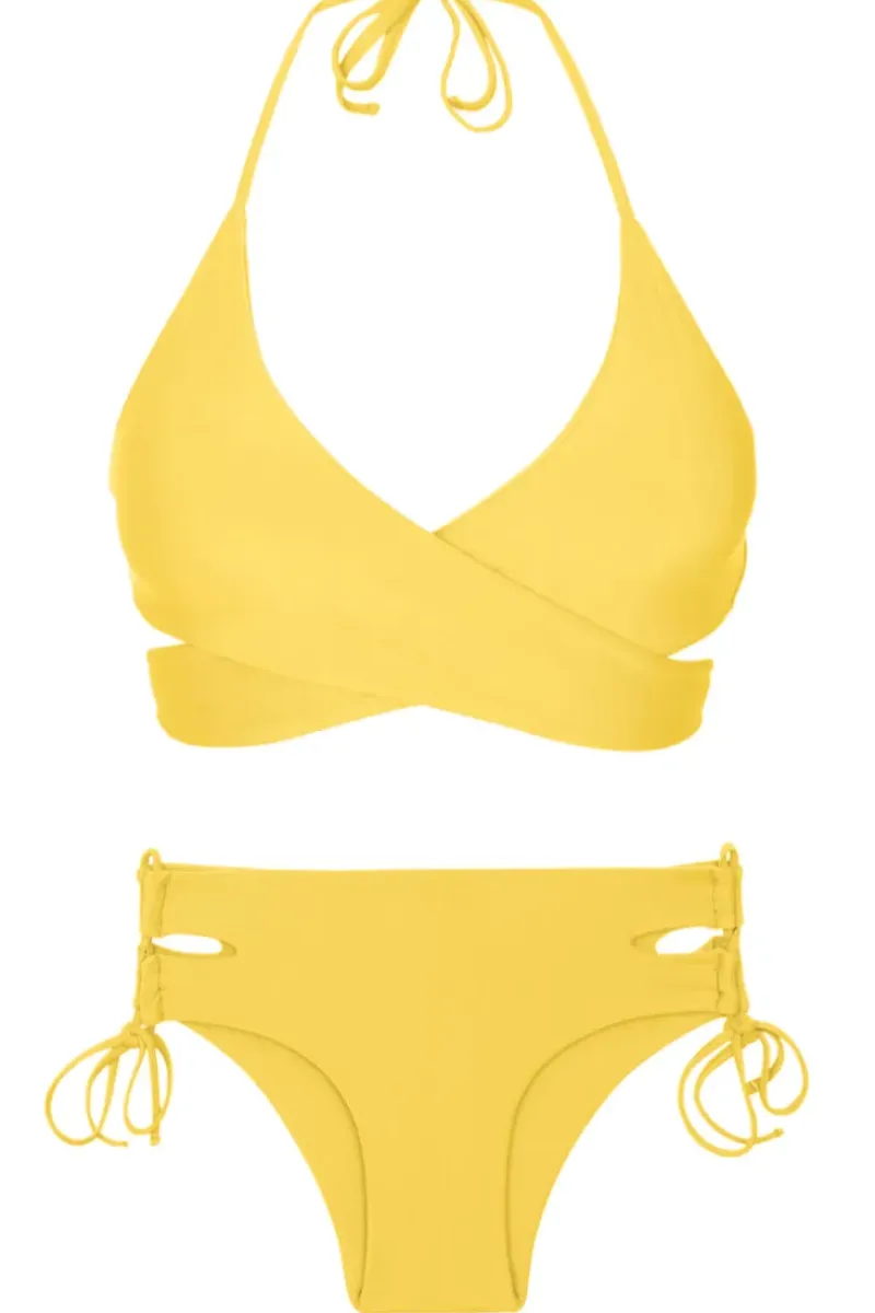 Set Amarelo Kate Madrid>Rio de Sol Fashion