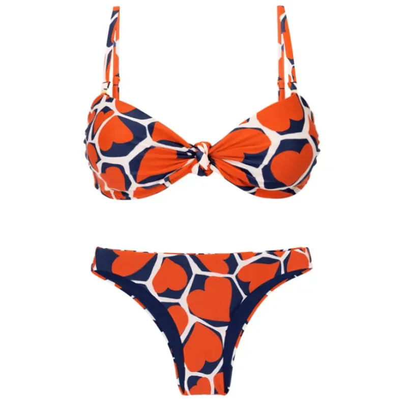 Set Amore-Red Bandeau-Joy Essential>Rio de Sol Outlet