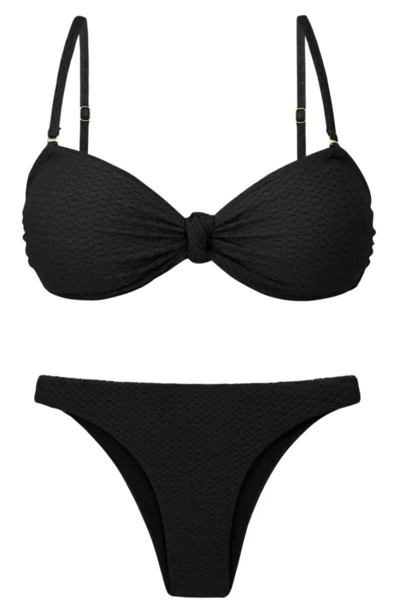 Set Bora-Black Bandeau-Joy Leblon>Rio de Sol Online