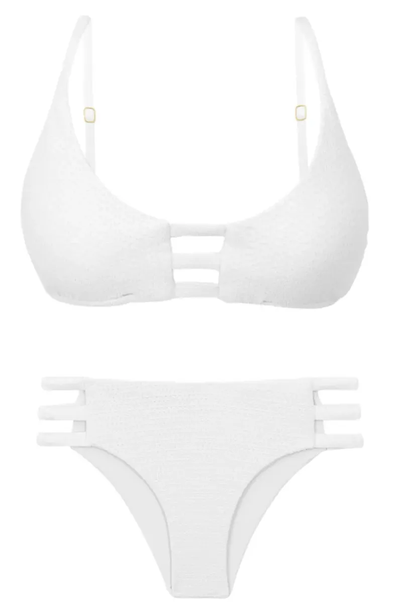 Set Bora-White Bra-Trio Madrid-Trio>Rio de Sol Clearance
