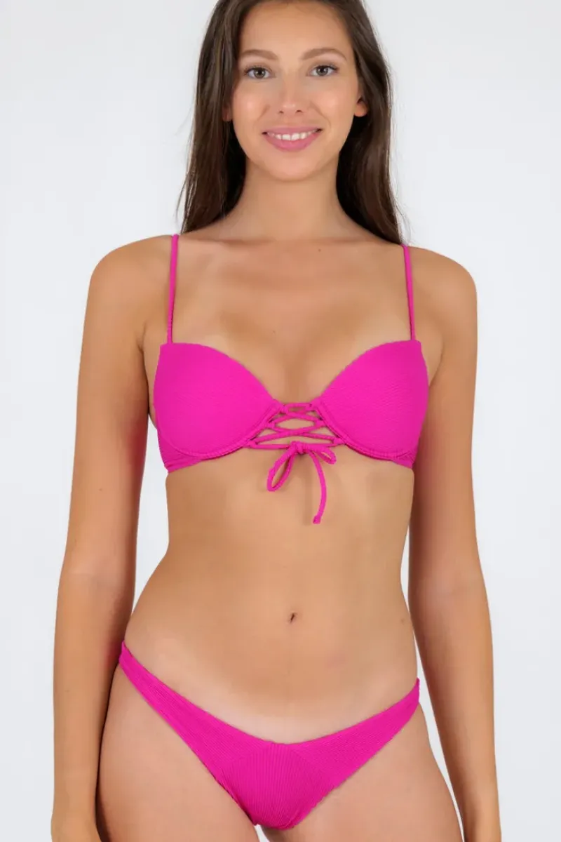 Set Cotele-Amaranto Balconet-Pushup Lisboa>Rio de Sol Fashion