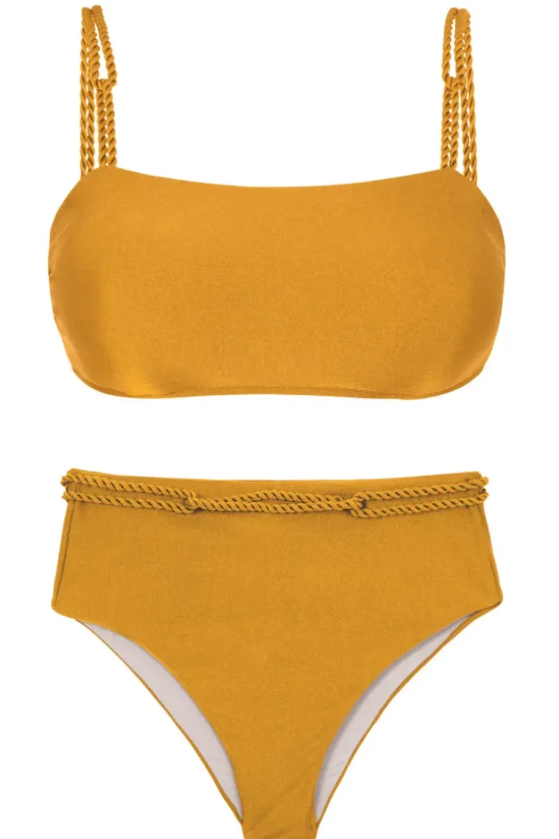 Set Damasco Bandeau-Reto Hotpants>Rio de Sol Outlet