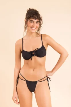Set Dots-Black Balconet-Tie Pipa>Rio de Sol New