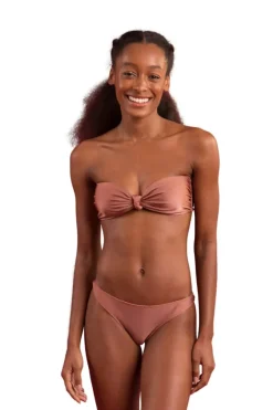 Set Shimmer-Copper Bandeau-Joy Essential>Rio de Sol New