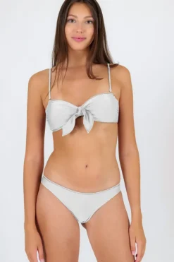 Set Shimmer-White Bandeau-Knot Essential>Rio de Sol Hot