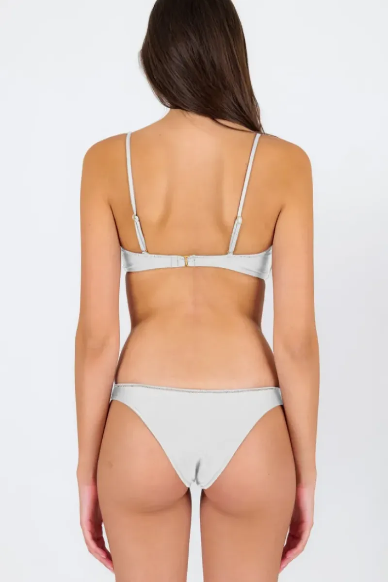 Set Shimmer-White Bandeau-Knot Essential>Rio de Sol Hot
