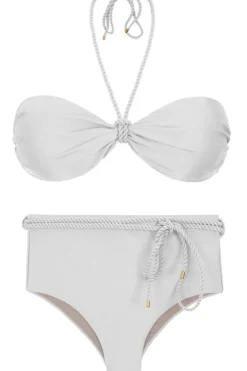 Set Shimmer-White Twist Belted-High-Waist>Rio de Sol Best