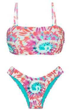 Set Splash Bandeau-Reto Highleg>Rio de Sol New