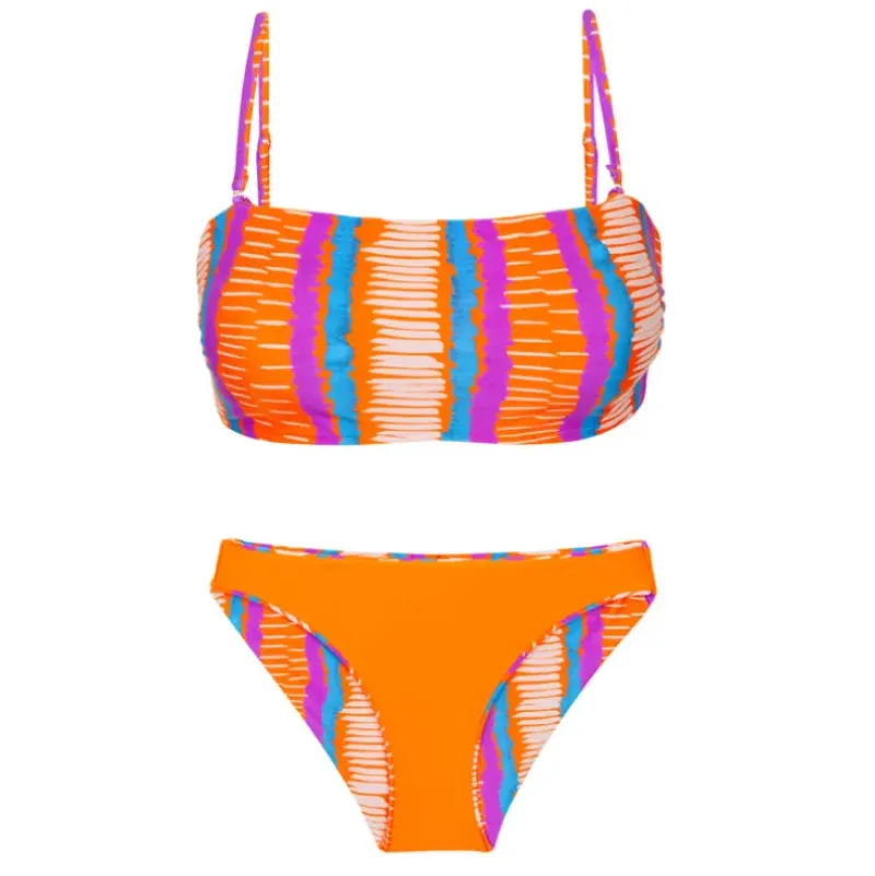 Set Stripes Bandeau-Reto Essential-Comfy>Rio de Sol Hot