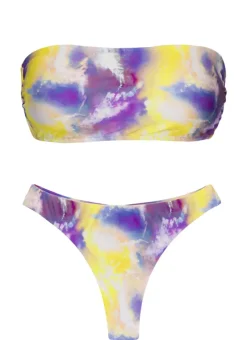 Set Tiedye-Purple Bandeau-Reto Fio>Rio de Sol Discount
