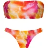Set Tiedye-Red Bandeau-Reto Fio>Rio de Sol Clearance