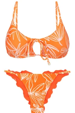 Set Trail-Orange Tank-Tie Ipanema>Rio de Sol Hot