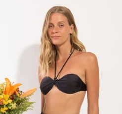 Top Shimmer-Black Twist>Rio de Sol Fashion