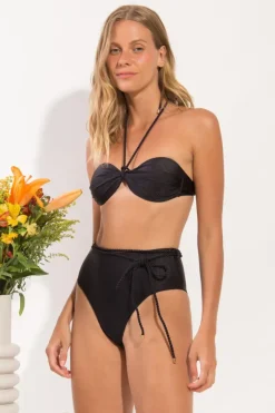 Top Shimmer-Black Twist>Rio de Sol Fashion
